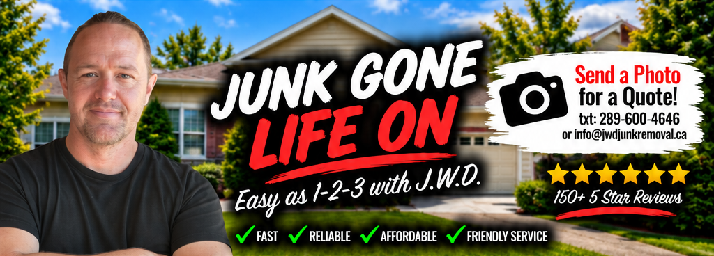 J.W.D Junk Removal — Easy as 1-2-3 with J.W.D