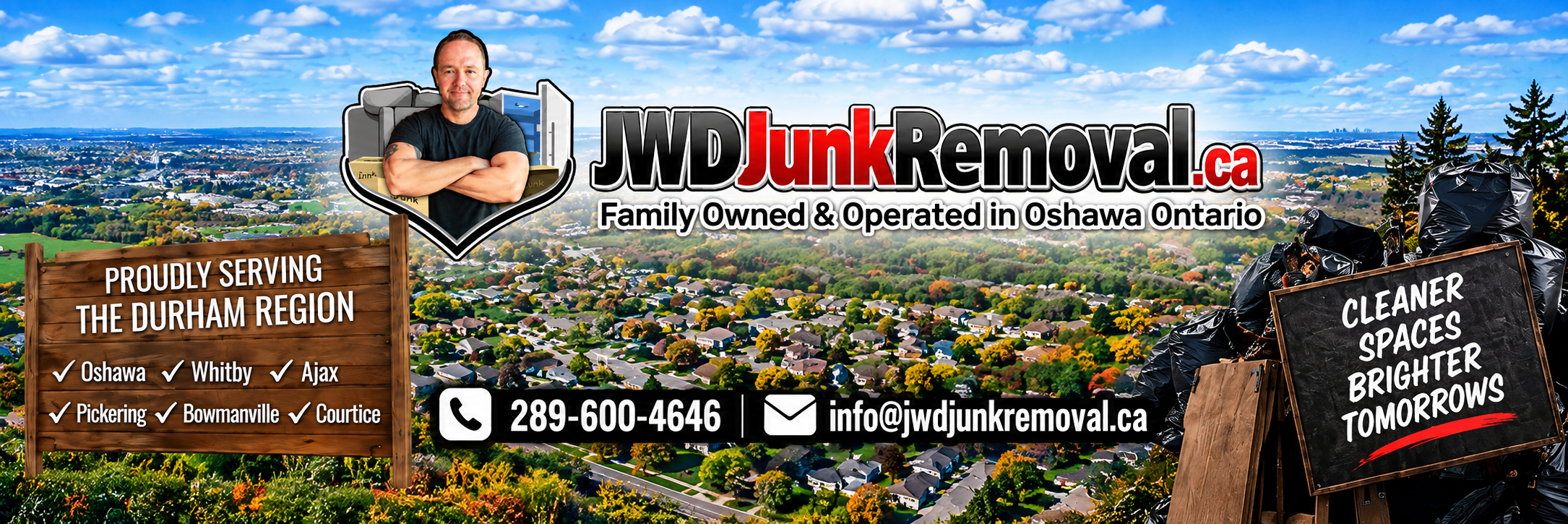 J.W.D Junk Removal — Family Owned & Operated in Oshawa and Durham Region