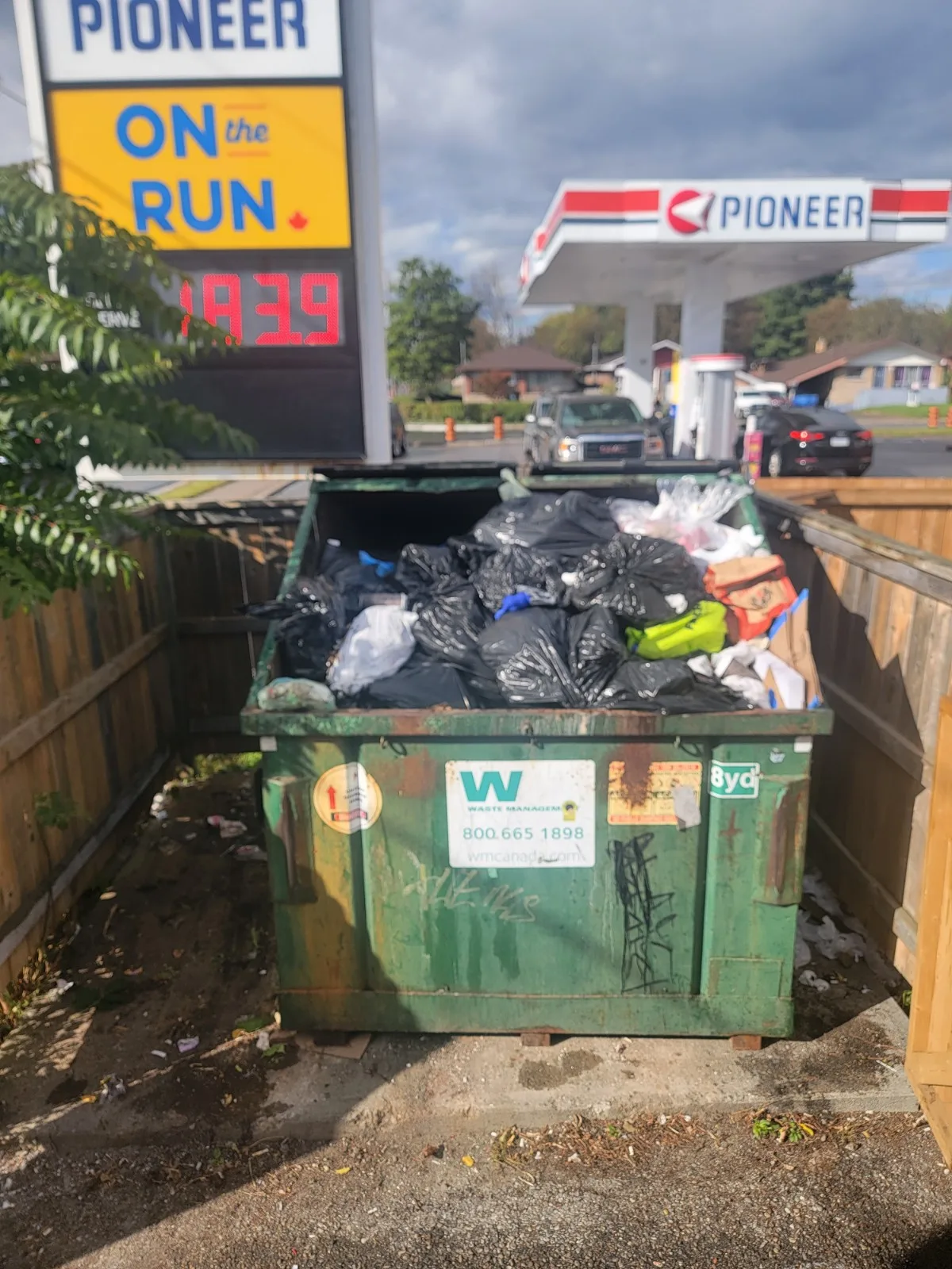 After — Oshawa Ilegal dumping cleanup in Oshawa